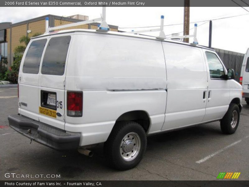 Oxford White / Medium Flint Grey 2006 Ford E Series Van E350 Commercial