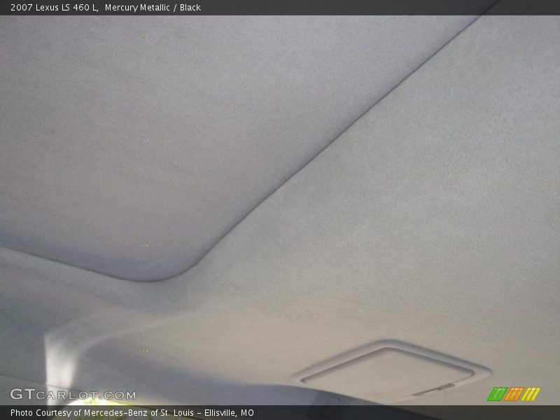 Mercury Metallic / Black 2007 Lexus LS 460 L