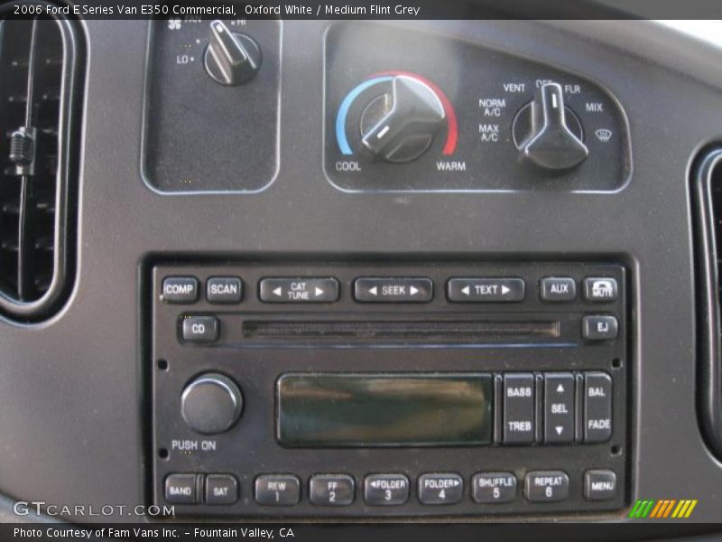 Controls of 2006 E Series Van E350 Commercial