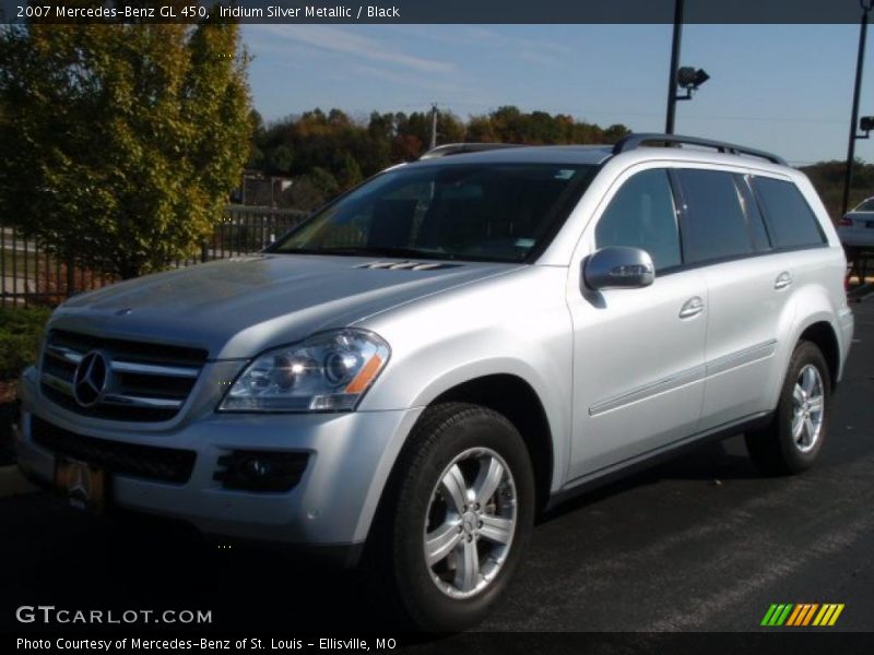 Iridium Silver Metallic / Black 2007 Mercedes-Benz GL 450