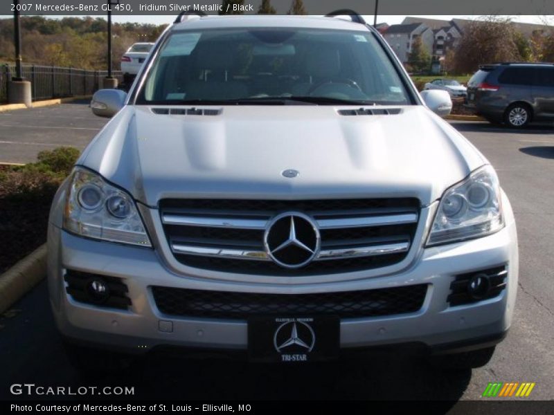 Iridium Silver Metallic / Black 2007 Mercedes-Benz GL 450