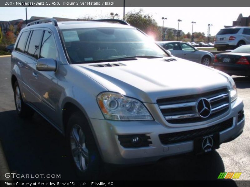 Iridium Silver Metallic / Black 2007 Mercedes-Benz GL 450