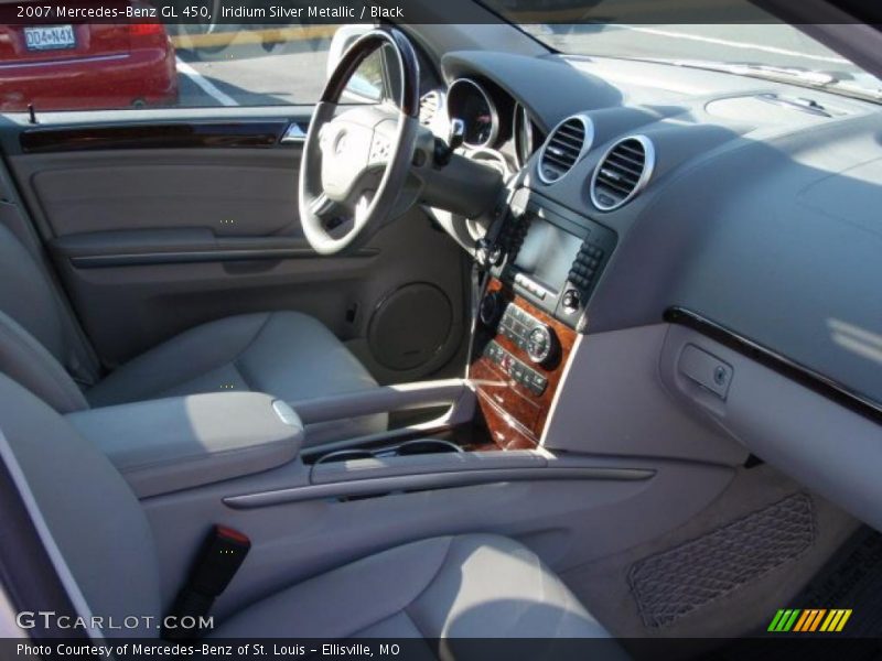 Iridium Silver Metallic / Black 2007 Mercedes-Benz GL 450