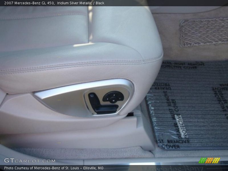 Iridium Silver Metallic / Black 2007 Mercedes-Benz GL 450