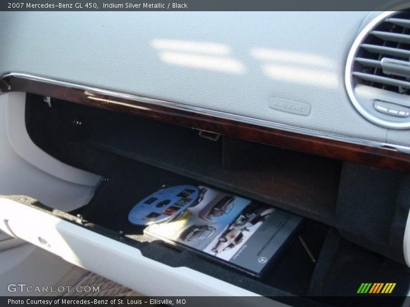 Iridium Silver Metallic / Black 2007 Mercedes-Benz GL 450
