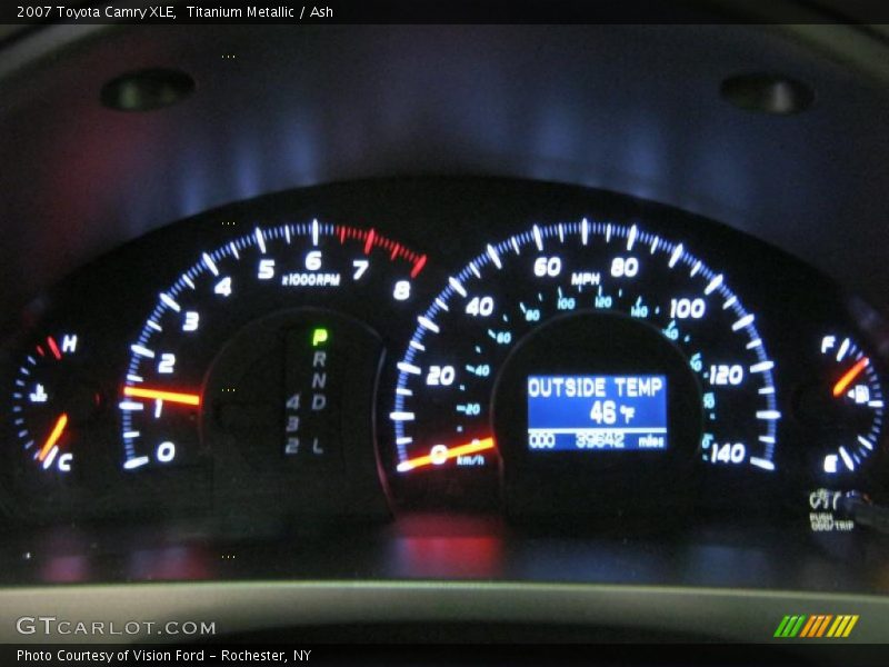 Titanium Metallic / Ash 2007 Toyota Camry XLE