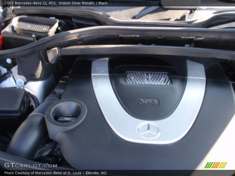 Iridium Silver Metallic / Black 2007 Mercedes-Benz GL 450