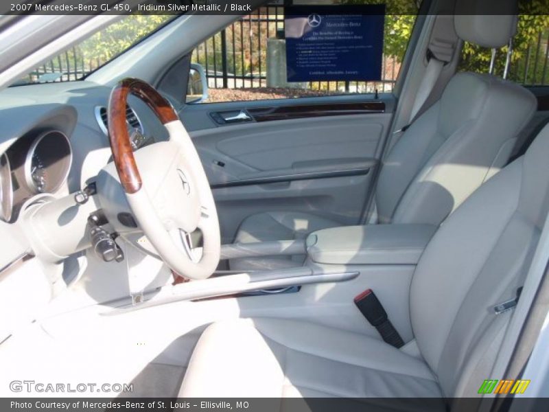 Iridium Silver Metallic / Black 2007 Mercedes-Benz GL 450