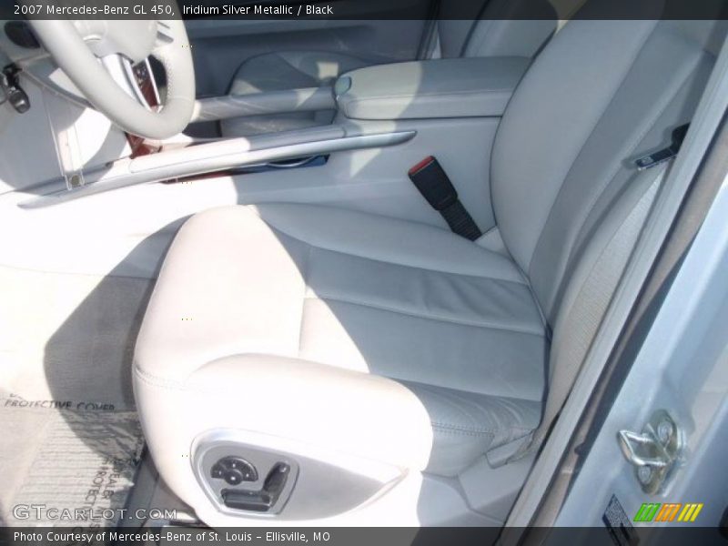 Iridium Silver Metallic / Black 2007 Mercedes-Benz GL 450