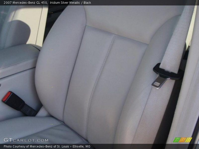 Iridium Silver Metallic / Black 2007 Mercedes-Benz GL 450