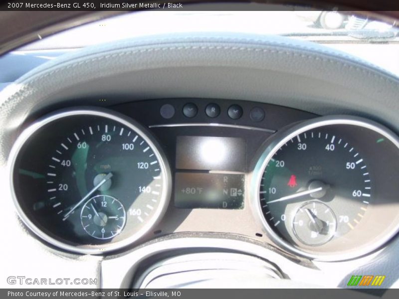 Iridium Silver Metallic / Black 2007 Mercedes-Benz GL 450