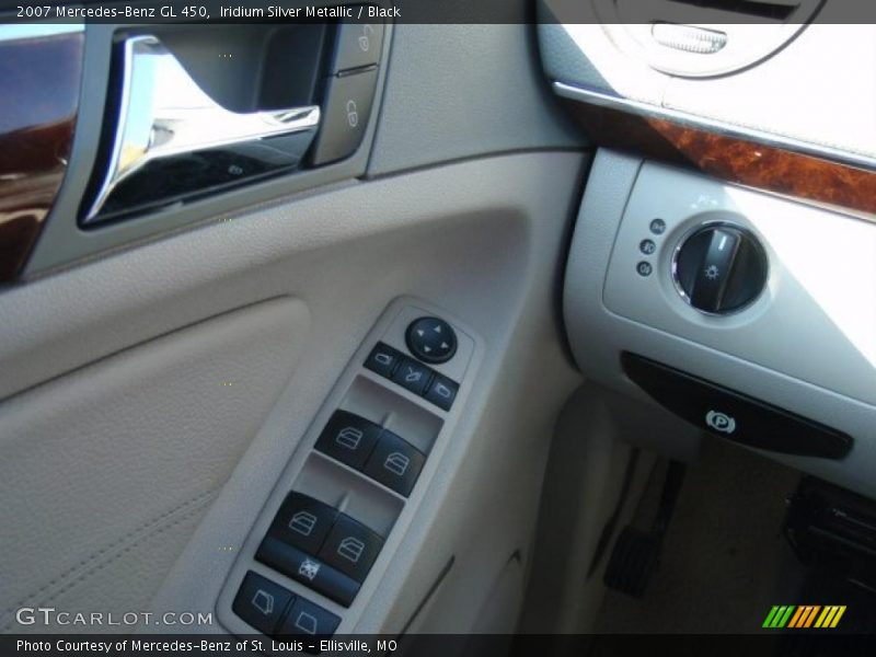 Iridium Silver Metallic / Black 2007 Mercedes-Benz GL 450