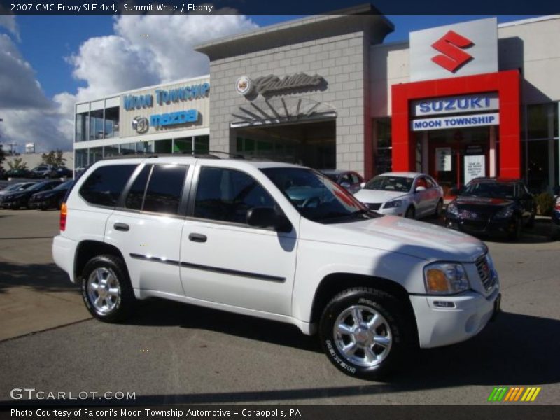 Summit White / Ebony 2007 GMC Envoy SLE 4x4