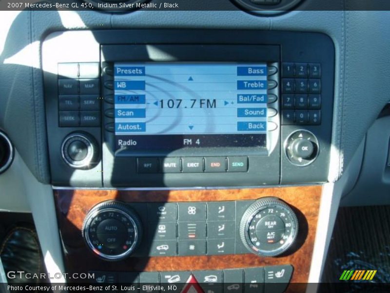 Iridium Silver Metallic / Black 2007 Mercedes-Benz GL 450