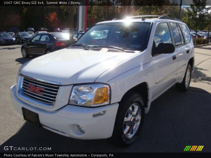 Summit White / Ebony 2007 GMC Envoy SLE 4x4