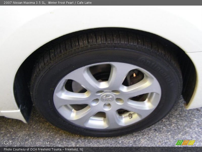 Winter Frost Pearl / Cafe Latte 2007 Nissan Maxima 3.5 SL