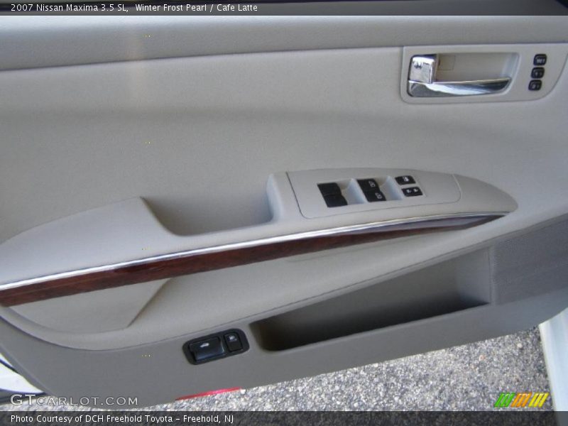 Winter Frost Pearl / Cafe Latte 2007 Nissan Maxima 3.5 SL