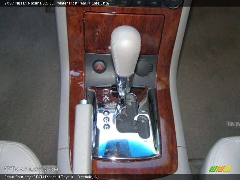 Winter Frost Pearl / Cafe Latte 2007 Nissan Maxima 3.5 SL