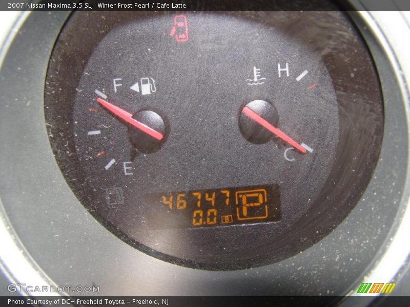 Winter Frost Pearl / Cafe Latte 2007 Nissan Maxima 3.5 SL