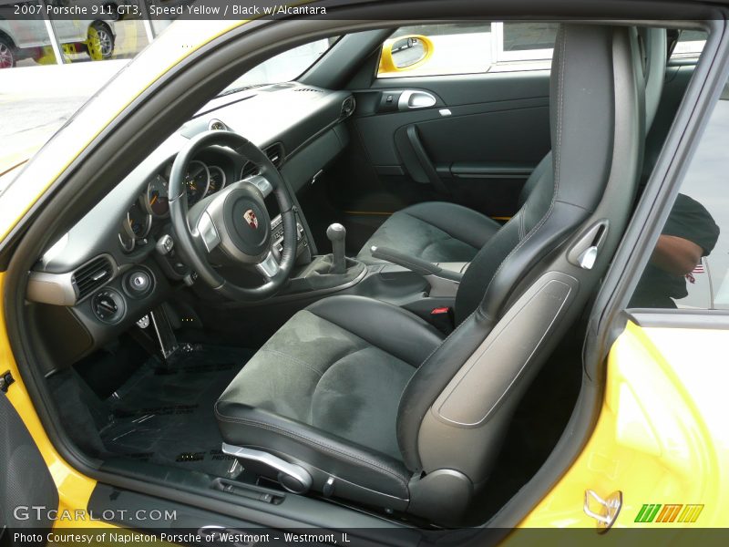 Speed Yellow / Black w/Alcantara 2007 Porsche 911 GT3