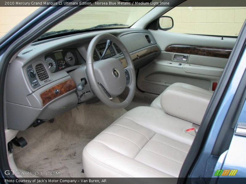 Medium Light Stone Interior - 2010 Grand Marquis LS Ultimate Edition 