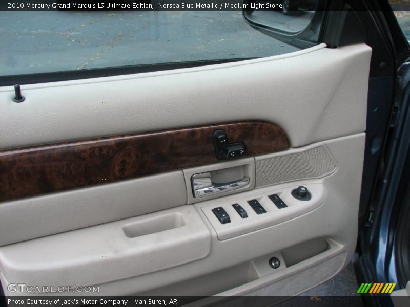 Norsea Blue Metallic / Medium Light Stone 2010 Mercury Grand Marquis LS Ultimate Edition