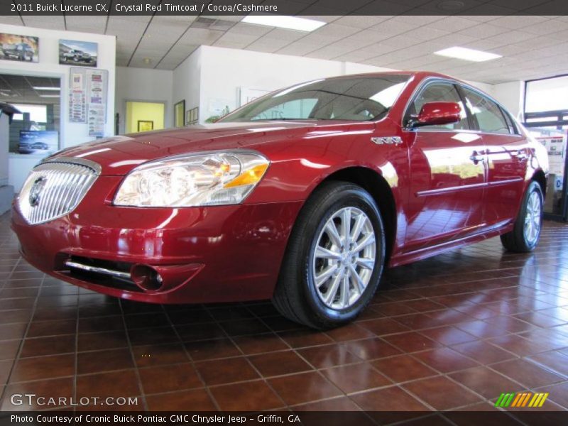 Crystal Red Tintcoat / Cocoa/Cashmere 2011 Buick Lucerne CX