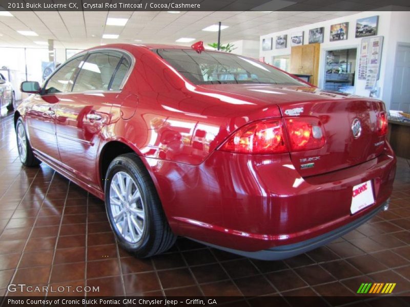 Crystal Red Tintcoat / Cocoa/Cashmere 2011 Buick Lucerne CX