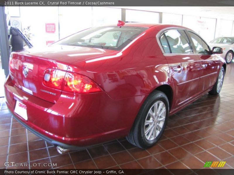 Crystal Red Tintcoat / Cocoa/Cashmere 2011 Buick Lucerne CX