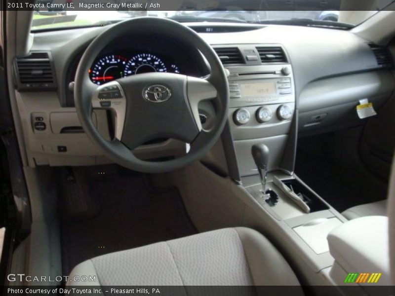 Magnetic Gray Metallic / Ash 2011 Toyota Camry LE