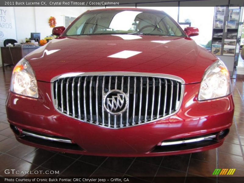 Crystal Red Tintcoat / Cocoa/Cashmere 2011 Buick Lucerne CX