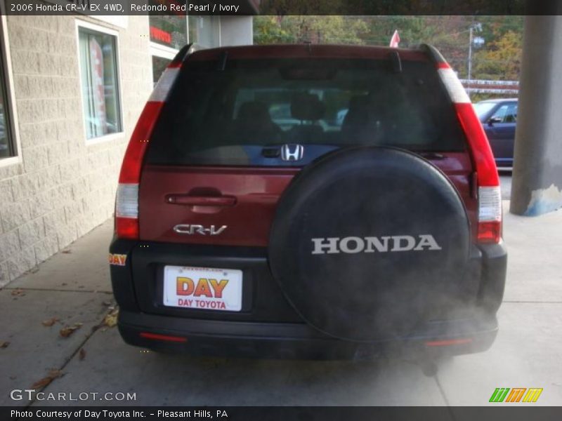 Redondo Red Pearl / Ivory 2006 Honda CR-V EX 4WD