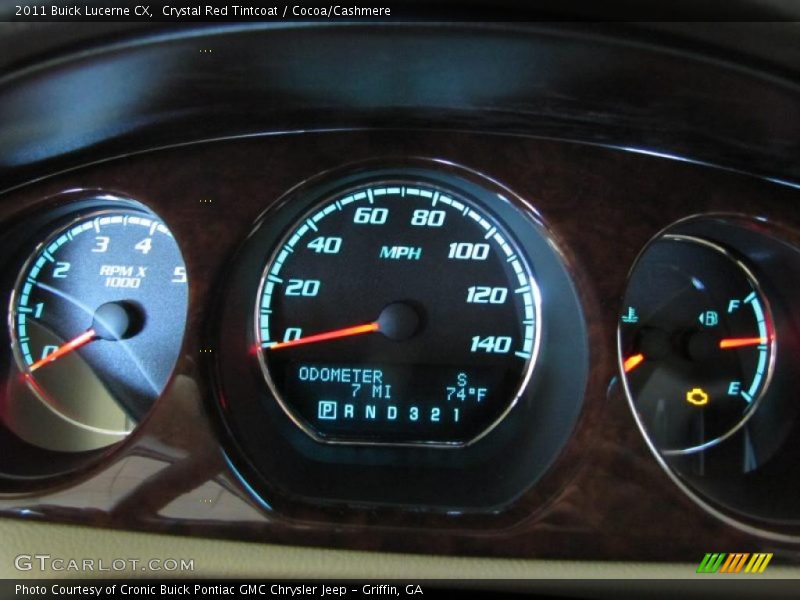  2011 Lucerne CX CX Gauges