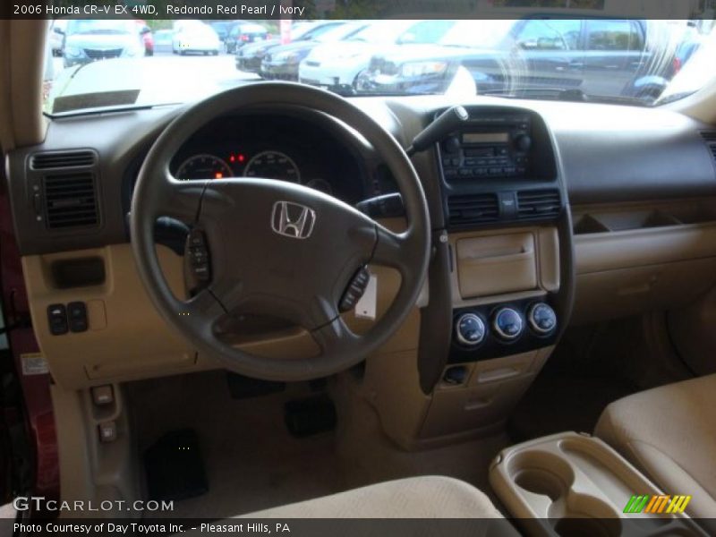 Redondo Red Pearl / Ivory 2006 Honda CR-V EX 4WD
