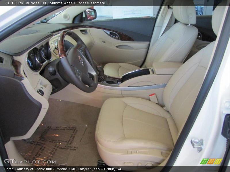 Cocoa/Cashmere Interior - 2011 LaCrosse CXL 
