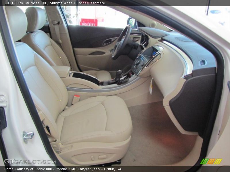  2011 LaCrosse CXL Cocoa/Cashmere Interior