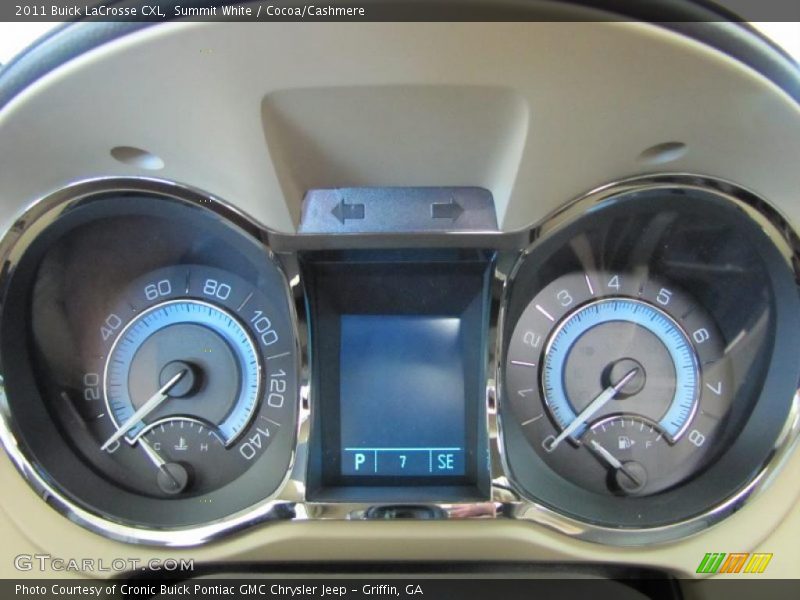  2011 LaCrosse CXL CXL Gauges
