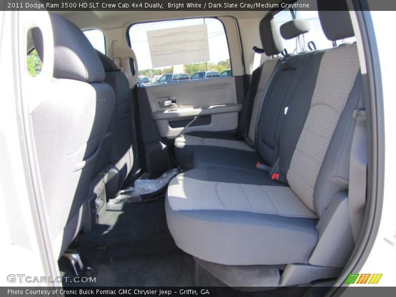  2011 Ram 3500 HD SLT Crew Cab 4x4 Dually Dark Slate Gray/Medium Graystone Interior