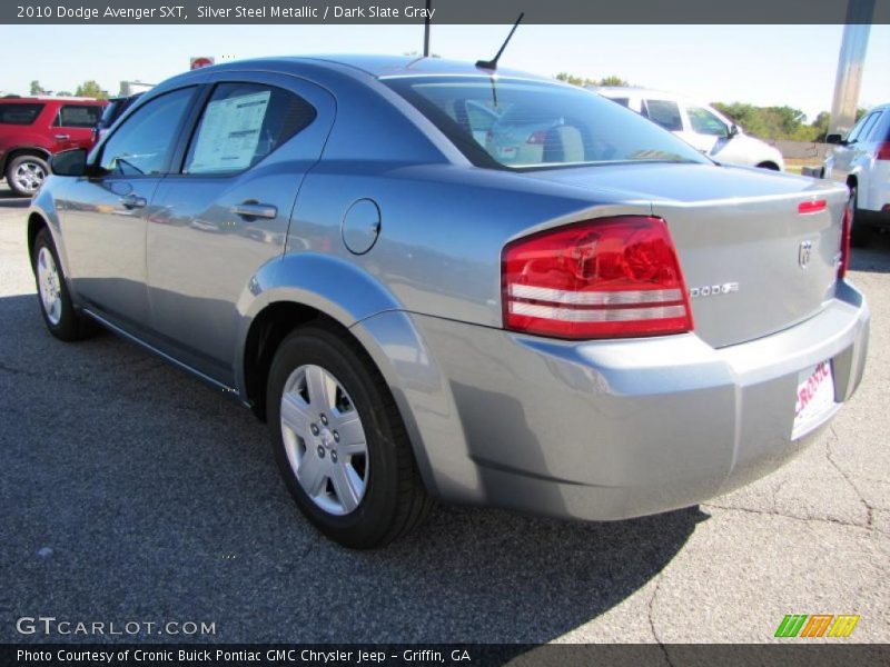 Silver Steel Metallic / Dark Slate Gray 2010 Dodge Avenger SXT