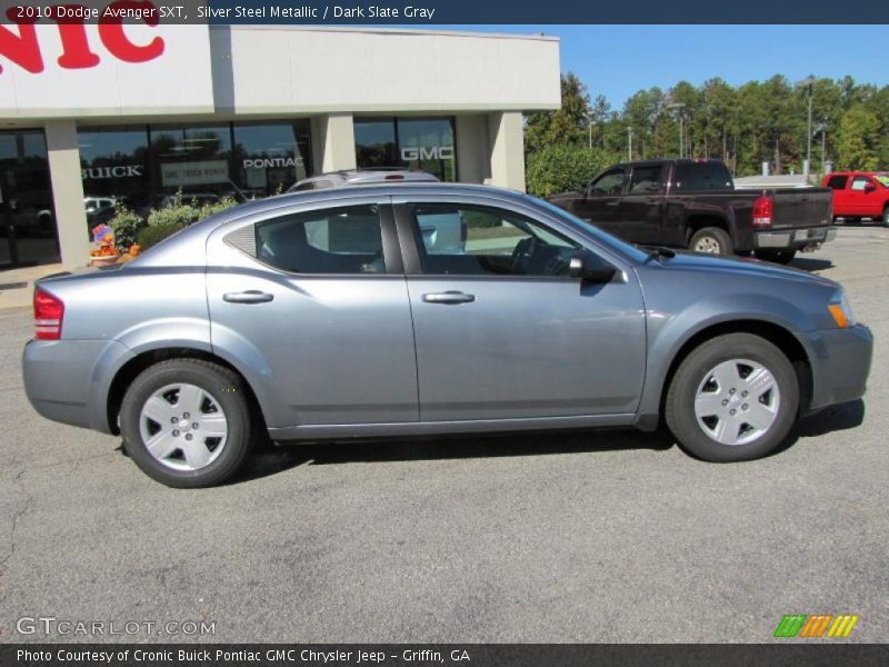Silver Steel Metallic / Dark Slate Gray 2010 Dodge Avenger SXT