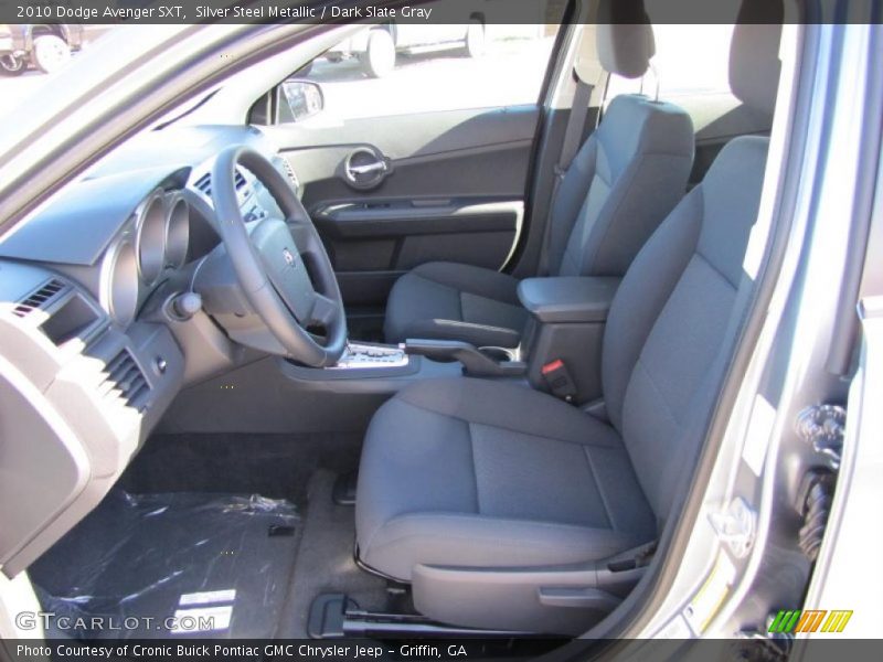 Silver Steel Metallic / Dark Slate Gray 2010 Dodge Avenger SXT