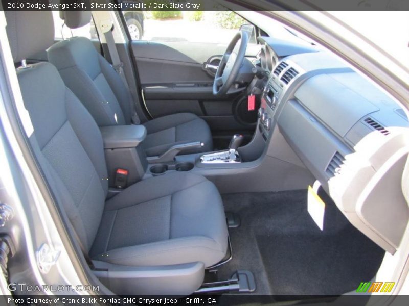 Silver Steel Metallic / Dark Slate Gray 2010 Dodge Avenger SXT