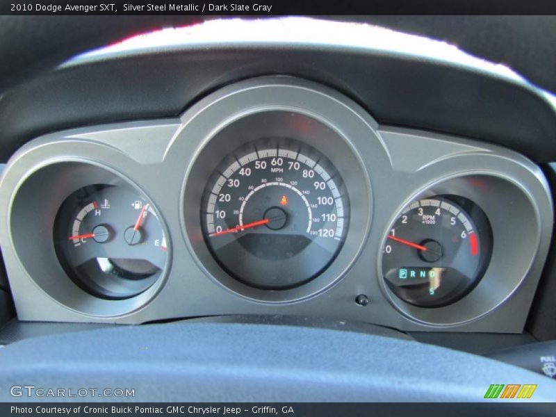 Silver Steel Metallic / Dark Slate Gray 2010 Dodge Avenger SXT