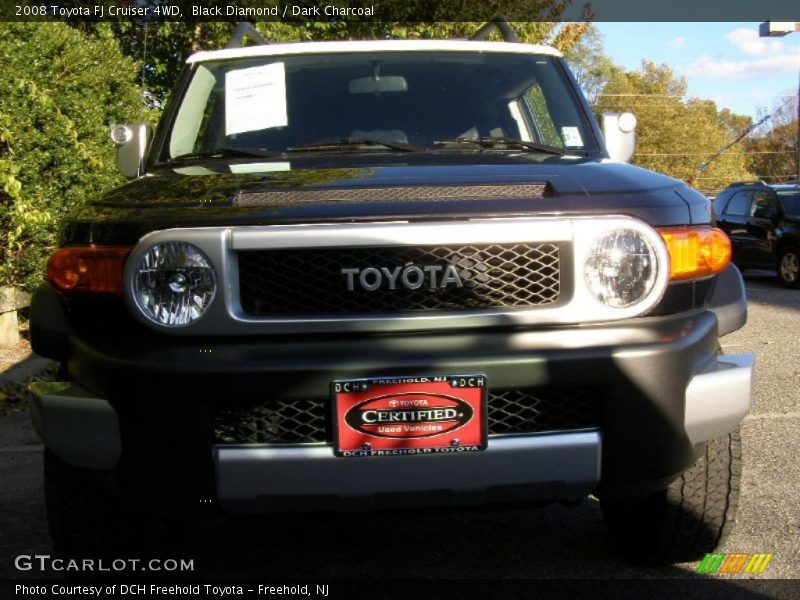 Black Diamond / Dark Charcoal 2008 Toyota FJ Cruiser 4WD