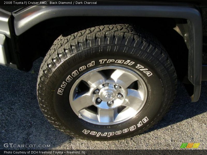 Black Diamond / Dark Charcoal 2008 Toyota FJ Cruiser 4WD
