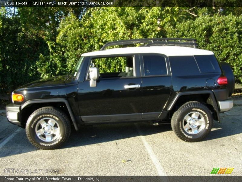 Black Diamond / Dark Charcoal 2008 Toyota FJ Cruiser 4WD