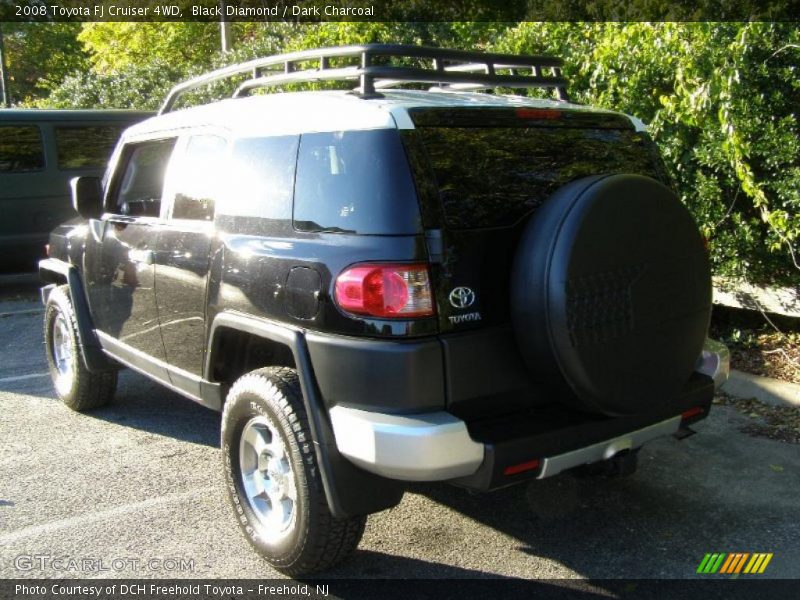 Black Diamond / Dark Charcoal 2008 Toyota FJ Cruiser 4WD