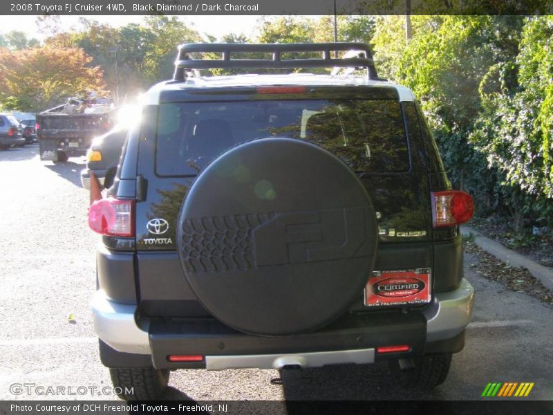 Black Diamond / Dark Charcoal 2008 Toyota FJ Cruiser 4WD