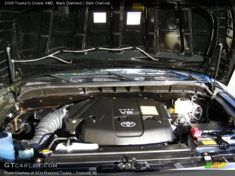 Black Diamond / Dark Charcoal 2008 Toyota FJ Cruiser 4WD