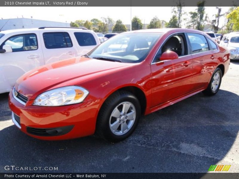 Victory Red / Ebony 2010 Chevrolet Impala LT